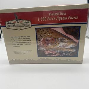 New Eagle Claw Rainbow trout 1000 piece fishing